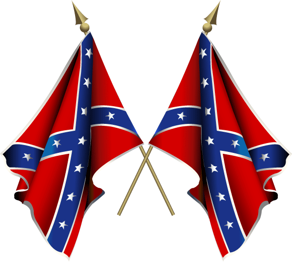 Before - Confederate Flag Png Transparent (595x533), Png Download