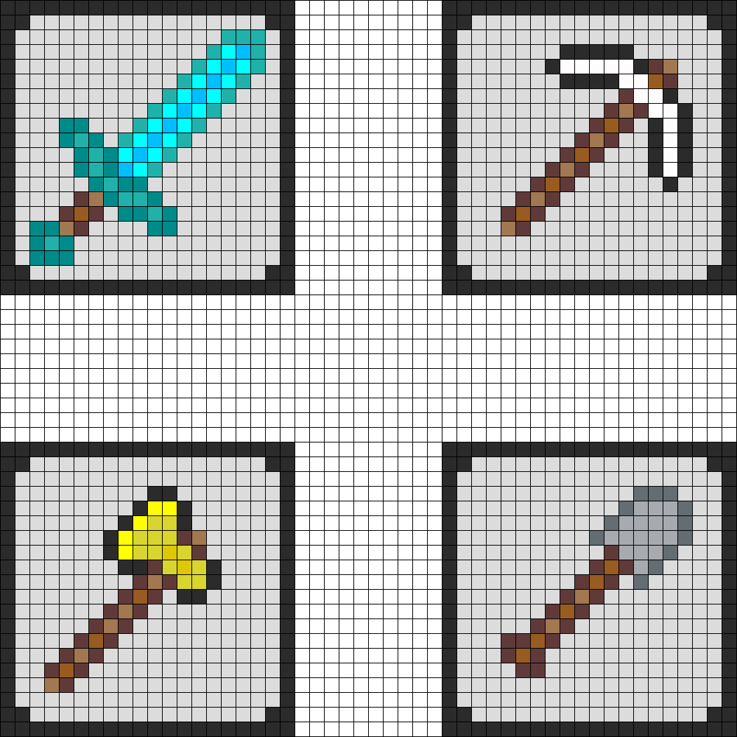 Minecraft Coaster Pt - Cross Stitch Pattern Minecraft (1051x1051), Png Download