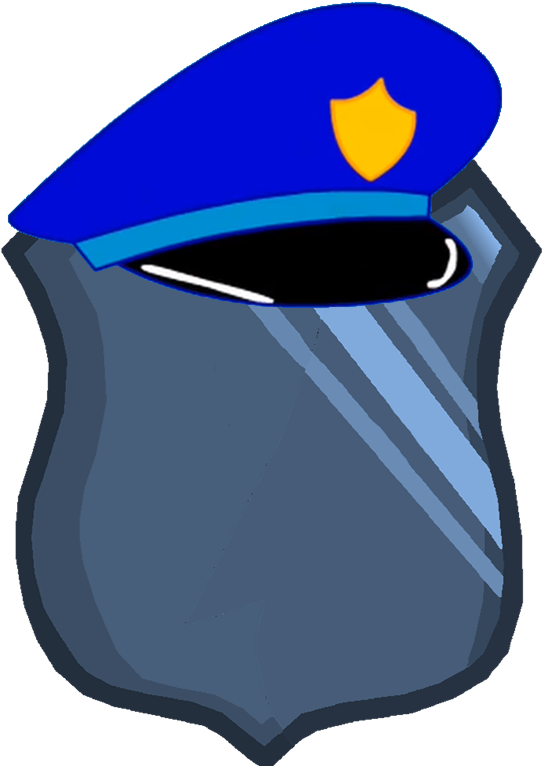 Police Badge Body (570x773), Png Download