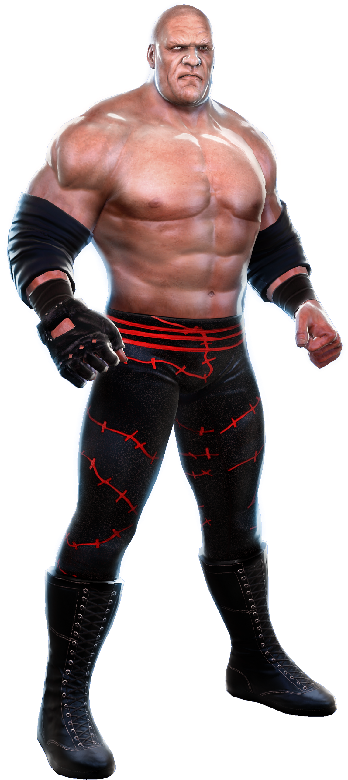 Kane Render Michael Myers, Wwe - Kane Wwe (473x1000), Png Download