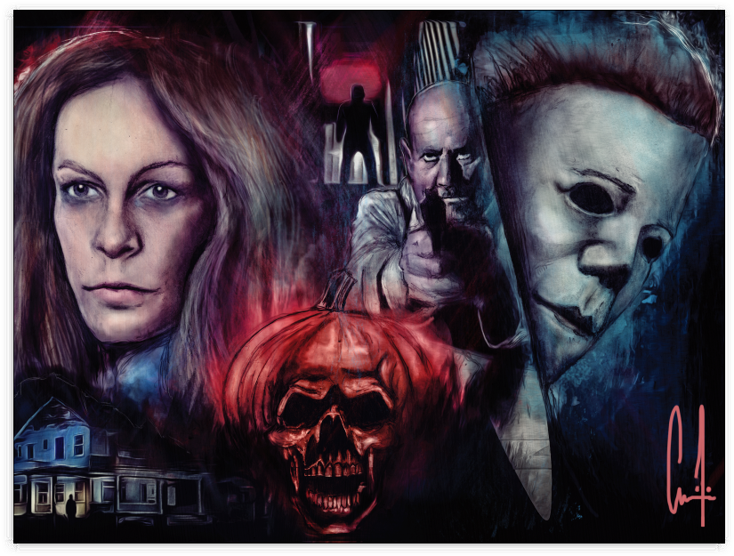 Artist Chris Fischer Horror Shirts, Halloween Prints, - Art (1024x1024), Png Download