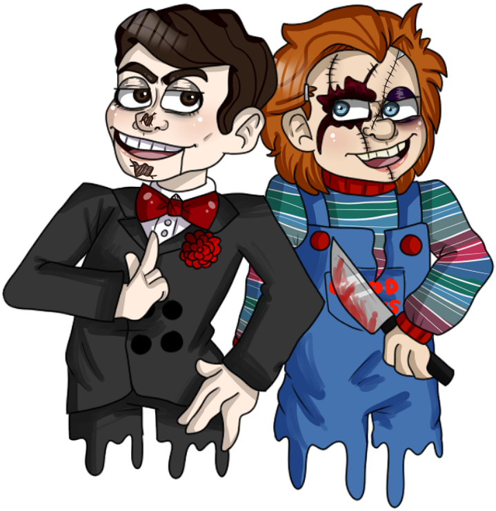 Slappy The Dummy Chucky Michael Myers Fan Art Drawing - Slappy The Dummy Drawing (720x960), Png Download