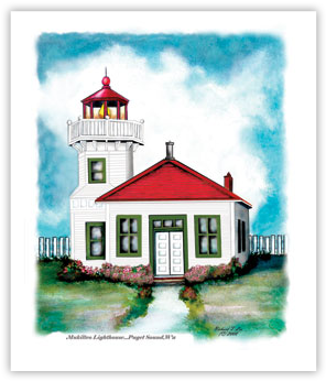 Mukilteo Lighthouse (358x400), Png Download