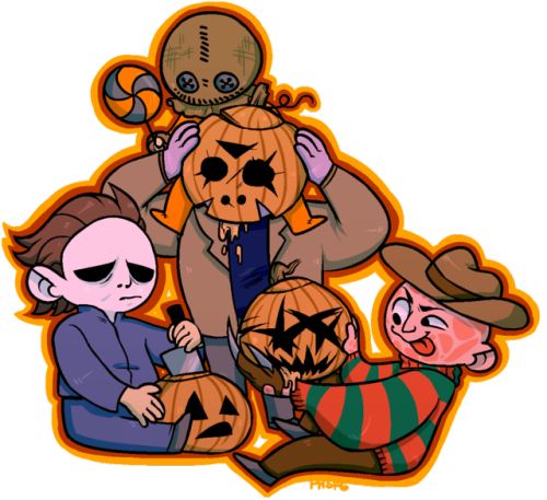 I'm - Horror (500x457), Png Download