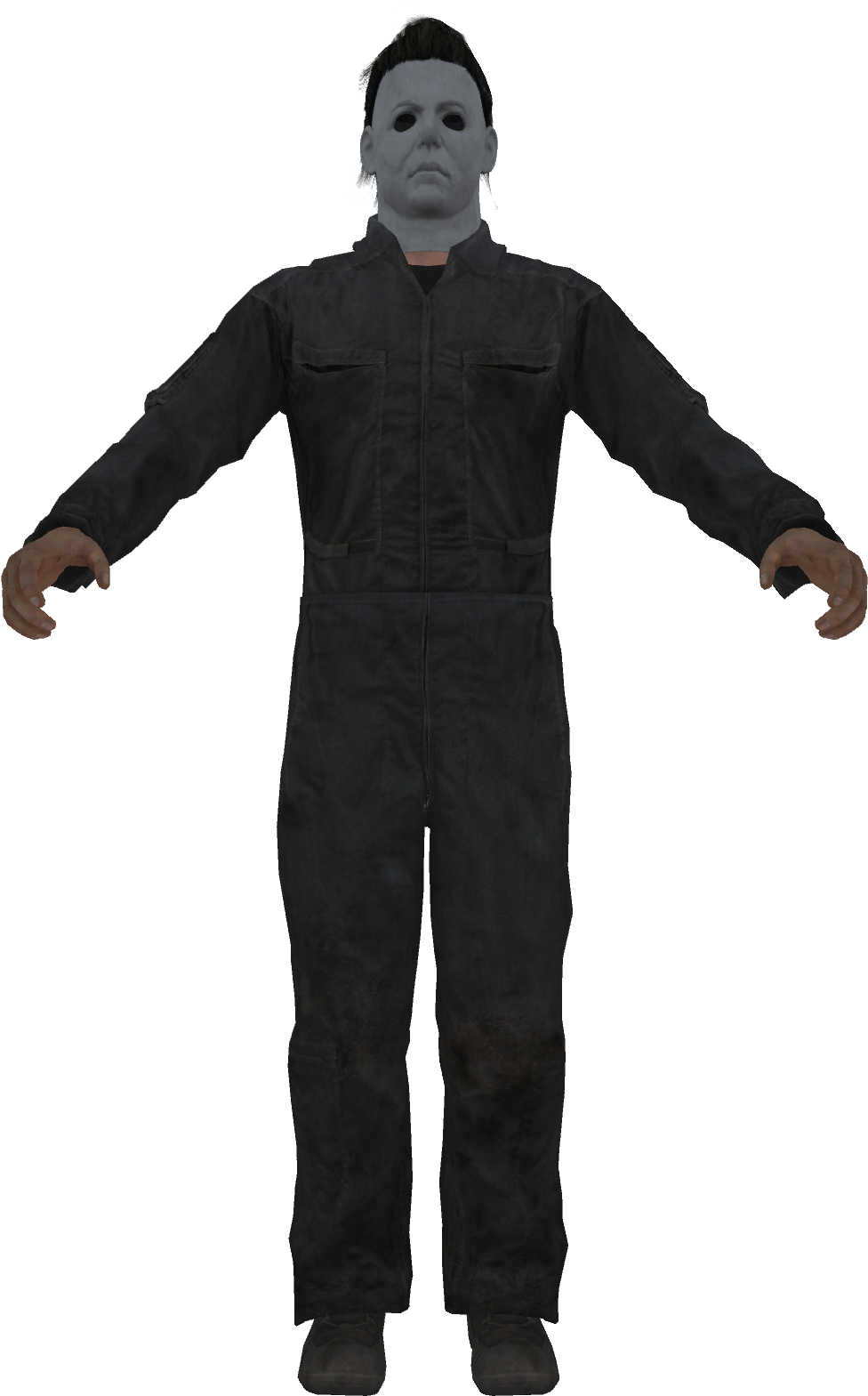 Michael Myers Model Codg - Call Of Duty: Ghosts (1004x1601), Png Download