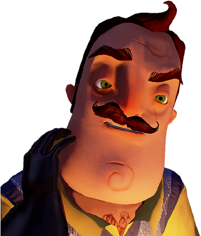 Cutcontent2 - Hello Neighbor (424x462), Png Download