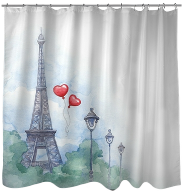 Watercolor Background With Illustration Of Eiffel Tower - French In A Flash: Grammar And Vocabulary Fundamentals (400x400), Png Download