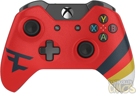 Authentic Microsoft Quality - Xbox 1 Controller Red (474x340), Png Download