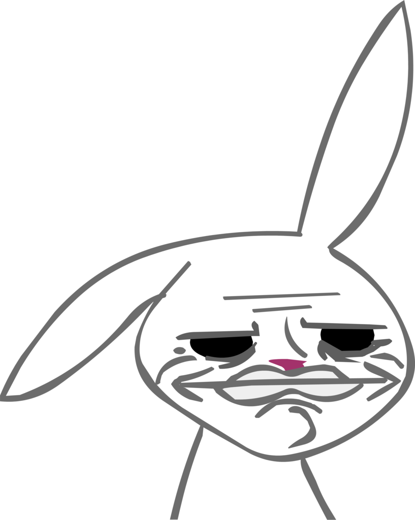 Angel Bunny, Me Gusta, Meme, Reaction Image, Safe (817x1024), Png Download
