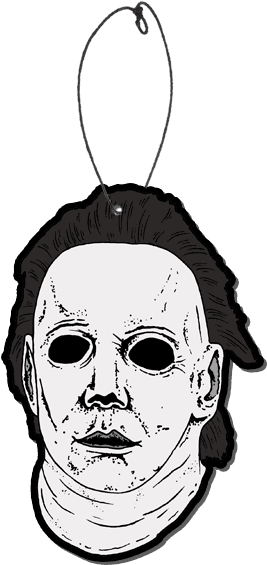 Halloween Michael Myers Air Fresheners - Michael Myers Drawing (436x639), Png Download