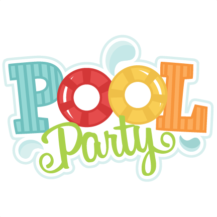 Pool Party Logo Png Image - Save The Date Pool Party (432x432), Png Download