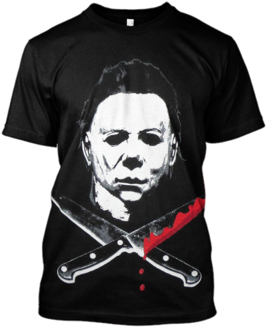 3d Michael Myers Tshirt - Michael Myers Wallet (500x499), Png Download