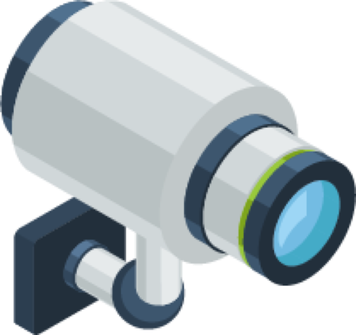 Security Camera Icon - Closed-circuit Television (700x659), Png Download
