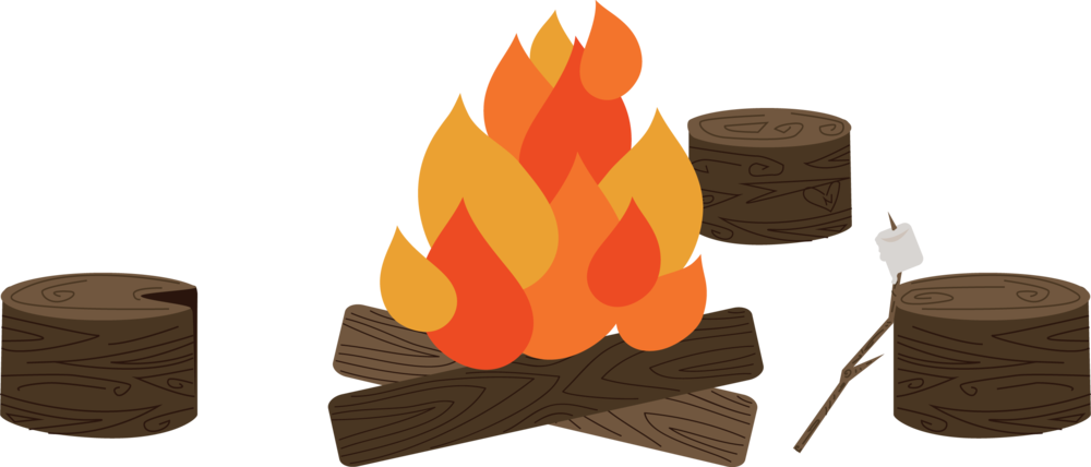 Camp Fire - Website (1000x428), Png Download