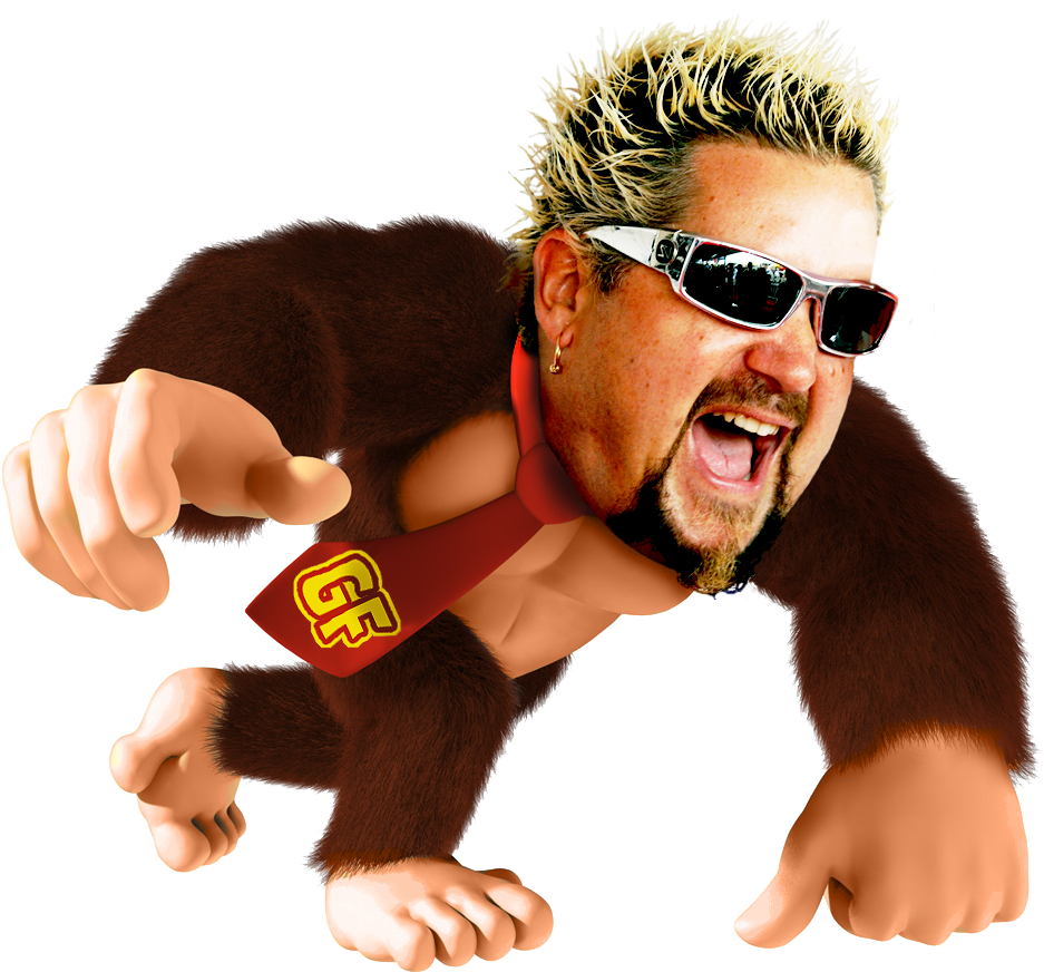 Guy Fieri Hair Png - Mario Party 8 Dk (964x900), Png Download