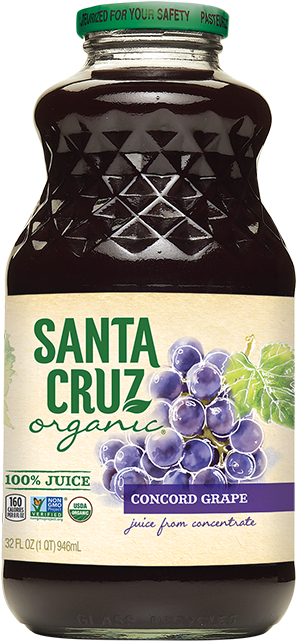 Concord Grape Juice - 100% Organic Grape Juice (320x650), Png Download