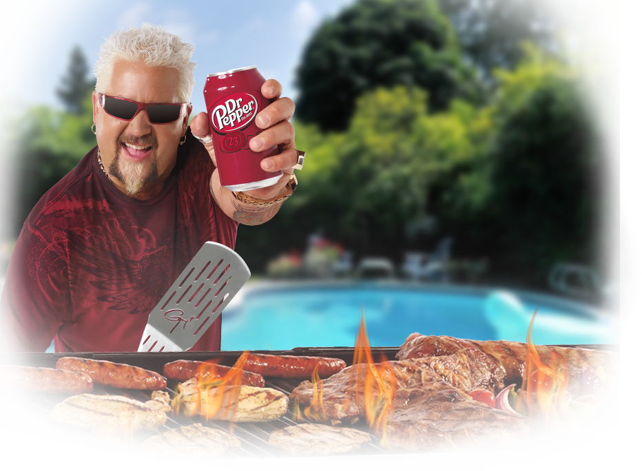I Tell Ya, The Mcdonalds™ Gbo Is Good To Go, But Nothing - Guy Fieri Dr Pepper (932x684), Png Download