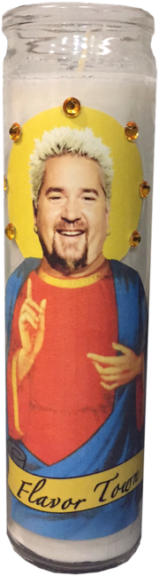 “guy Fieri Candle ” Guy Fieri, Custom Candles, Random - Candle (500x687), Png Download