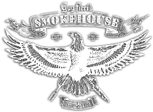 Guy Fieri's Smokehouse - Guy Fieri's Smokehouse Logo (475x267), Png Download