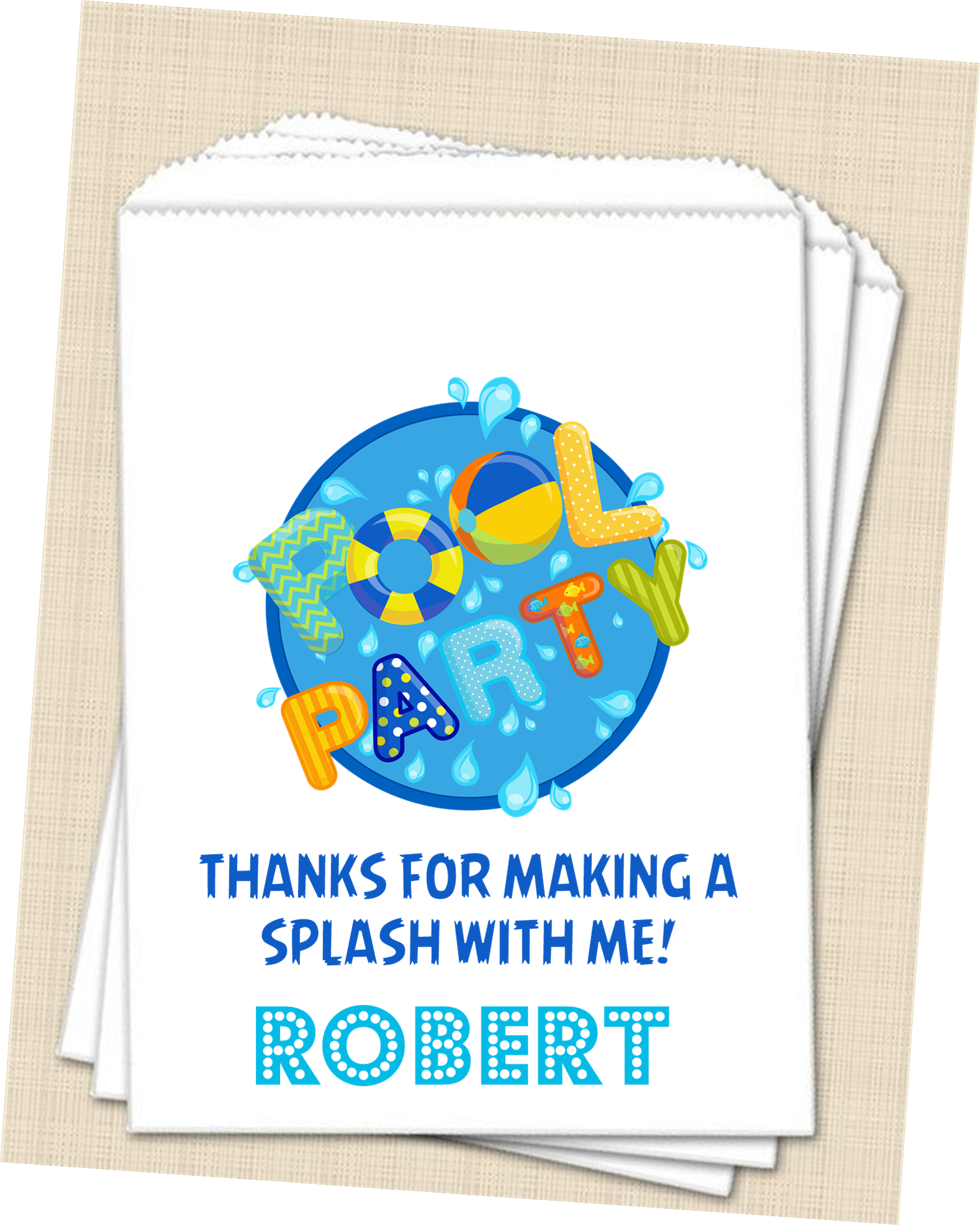 Pool Party Birthday Party Favor Bags - Cafepress Beer That Is Not Drunk Tile Coaster (1578x1972), Png Download