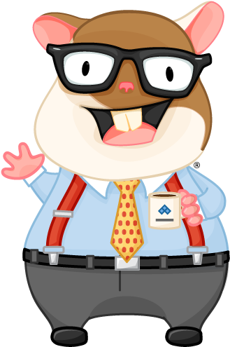 Lts Tomster - Ember Mascot (381x505), Png Download