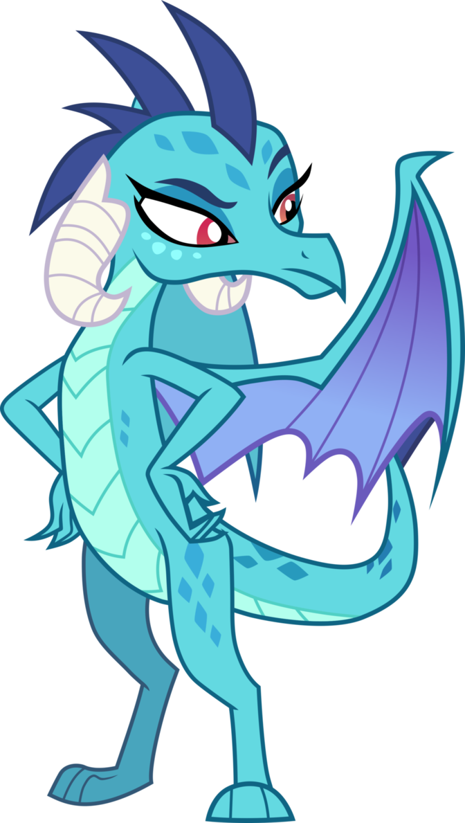 Princess Ember By Outlaw4rc - Princess Ember Mlp (672x1189), Png Download