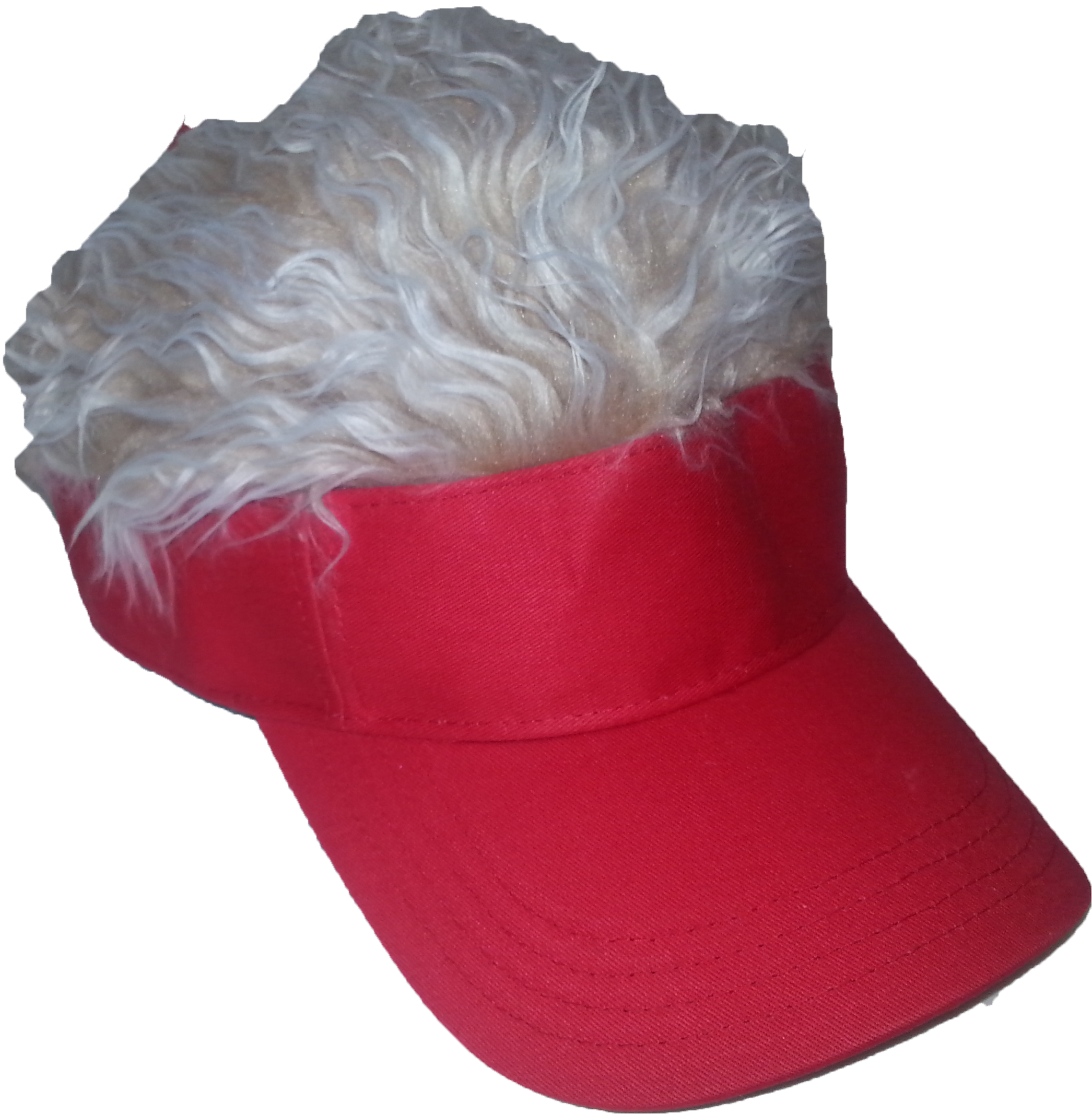 Guy Fieri Flair Hair Red Visor With Blonde Hair - Red Hair (3264x2448), Png Download