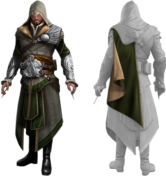 Acbh Tuscan Ember V - Creed Brotherhood Roman Gilded Onyx (382x384), Png Download