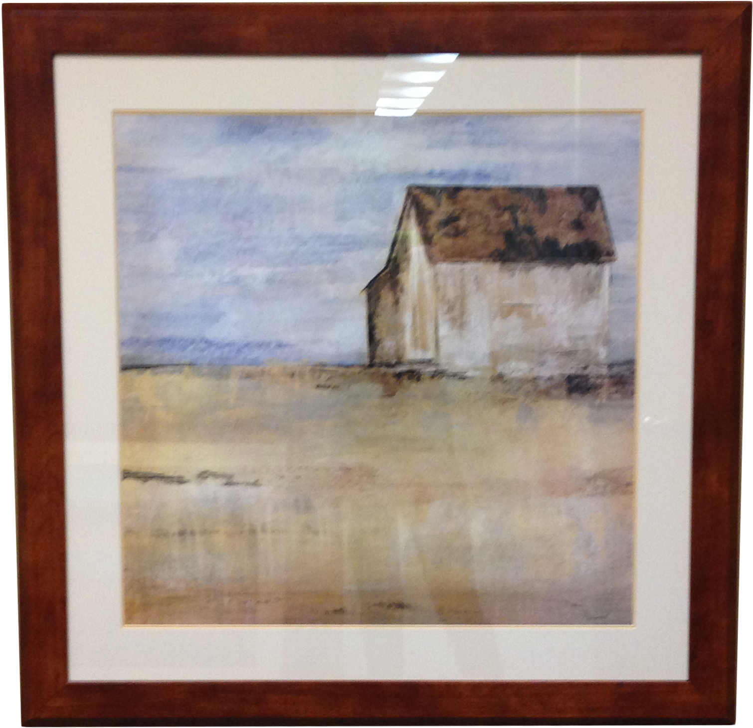 Barn And Field I - Dysart - Barn Field (2010x2001), Png Download