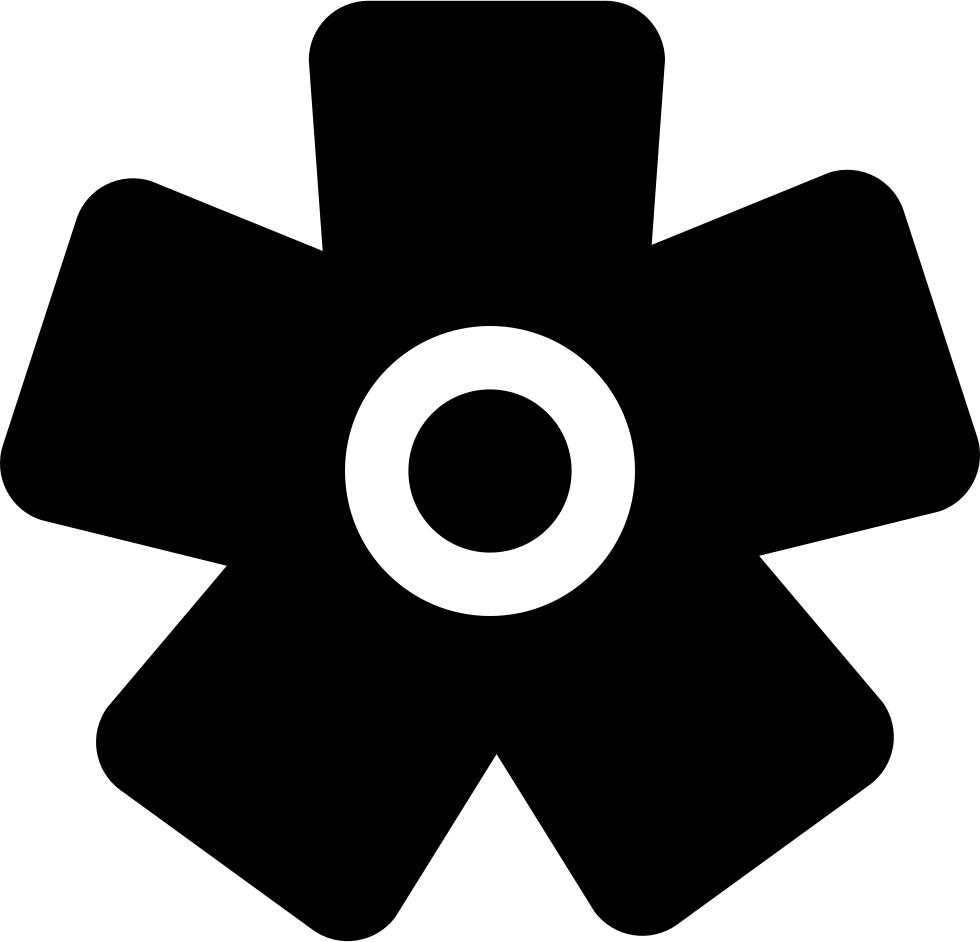 Flower Shape Of Five Petals Comments - Nature (980x942), Png Download