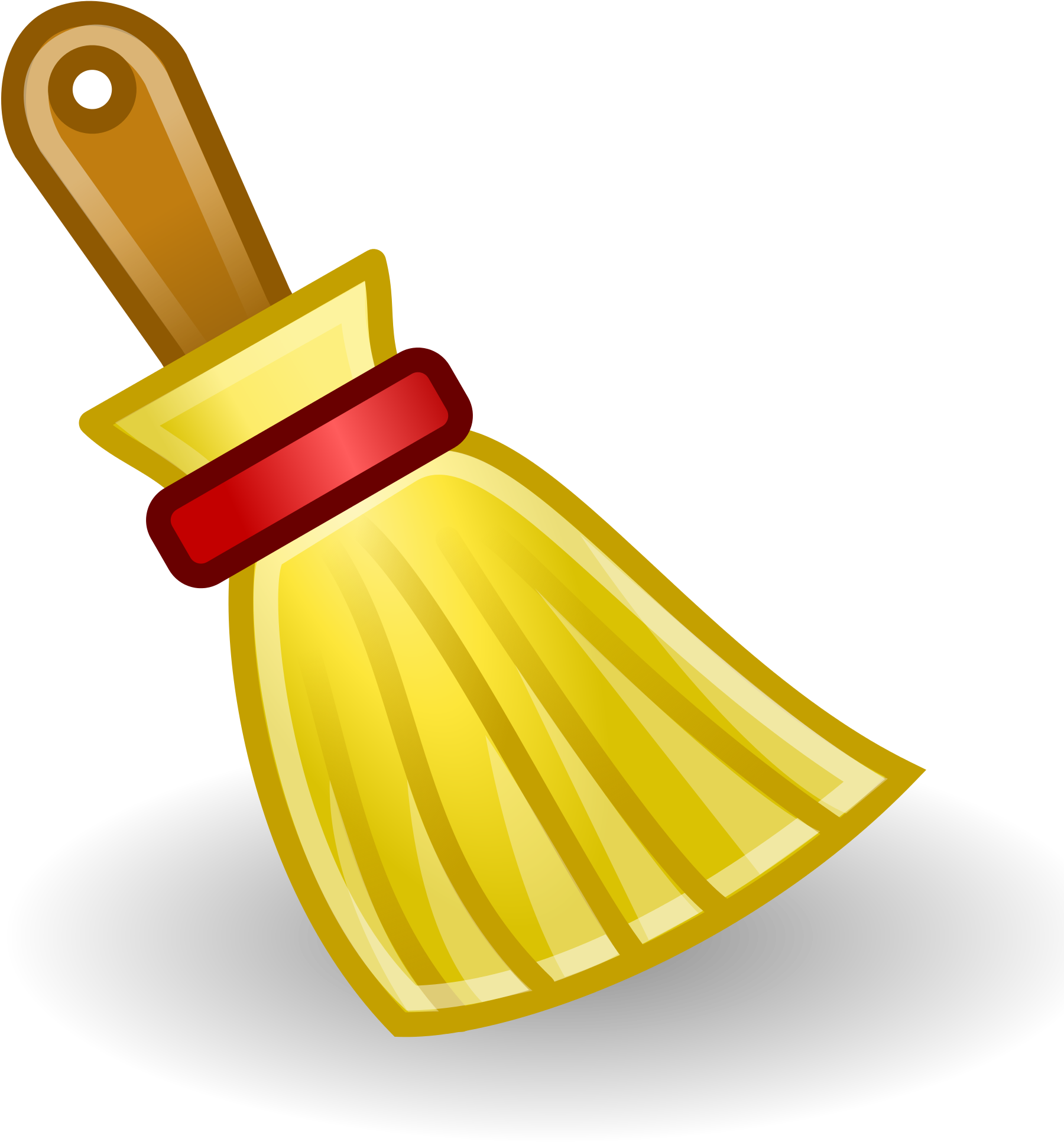 Broom - Clear Vector (2000x2000), Png Download