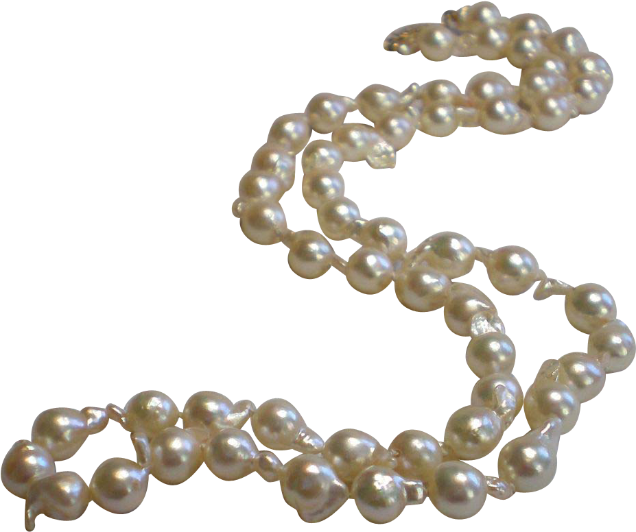 Graphic Stock For I H Cultured Pearls Matinee Length - Baroque Pearl Png (926x926), Png Download