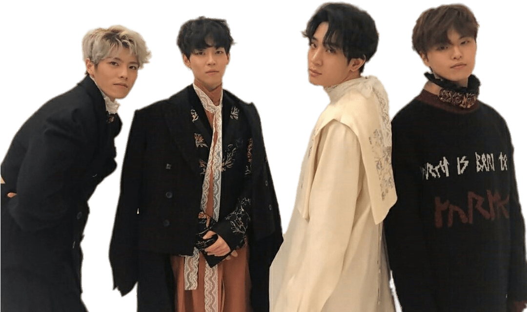 Download - Kpop The Rose Band (1079x795), Png Download
