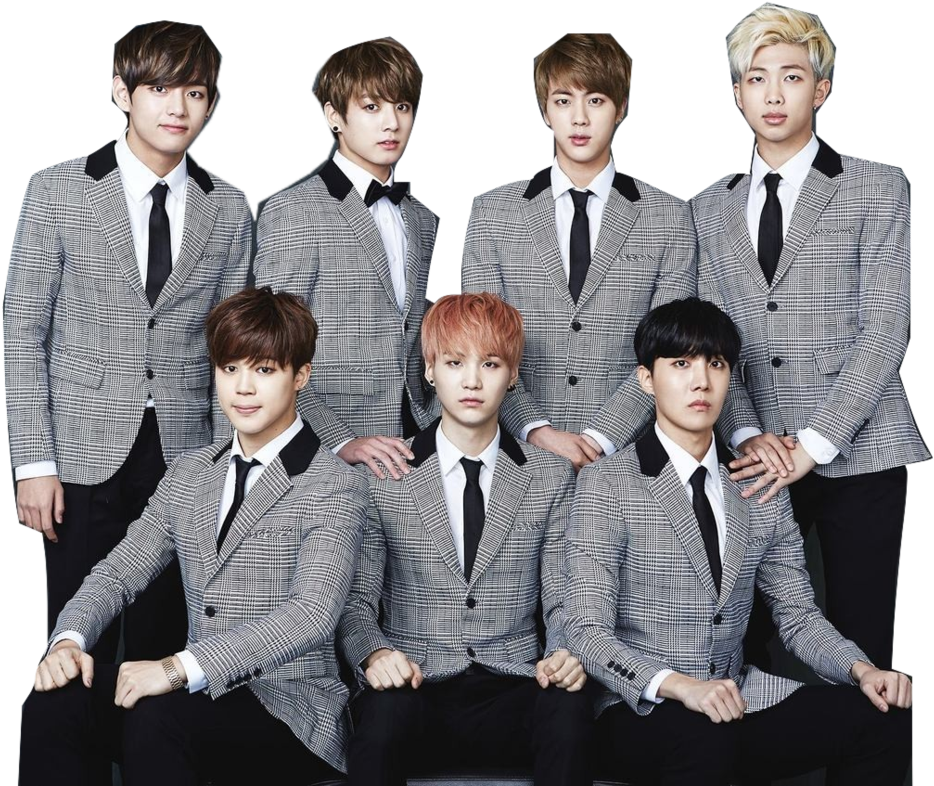Bts Kpop Png - Bts Group (1024x824), Png Download