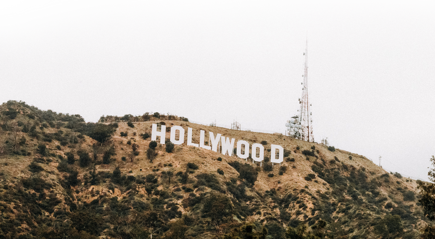 Hollywood Sign (1400x771), Png Download