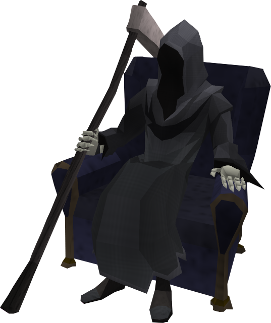 Death - Runescape Grim Reaper (537x641), Png Download
