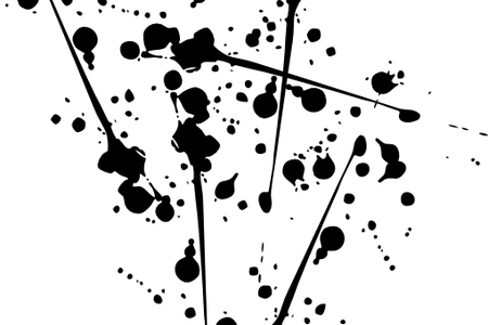 Paint Black K Pictures Full Hq Wallpaper - Paint Splashes Clip Art (450x300), Png Download