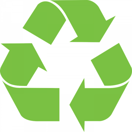Waste Money Clipart - Recycling Symbol (450x450), Png Download