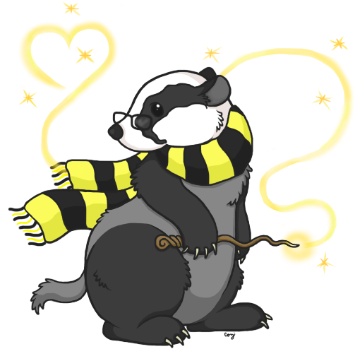 Hufflepuff Badger - Hufflepuff Badger Transparent Background (600x600), Png Download