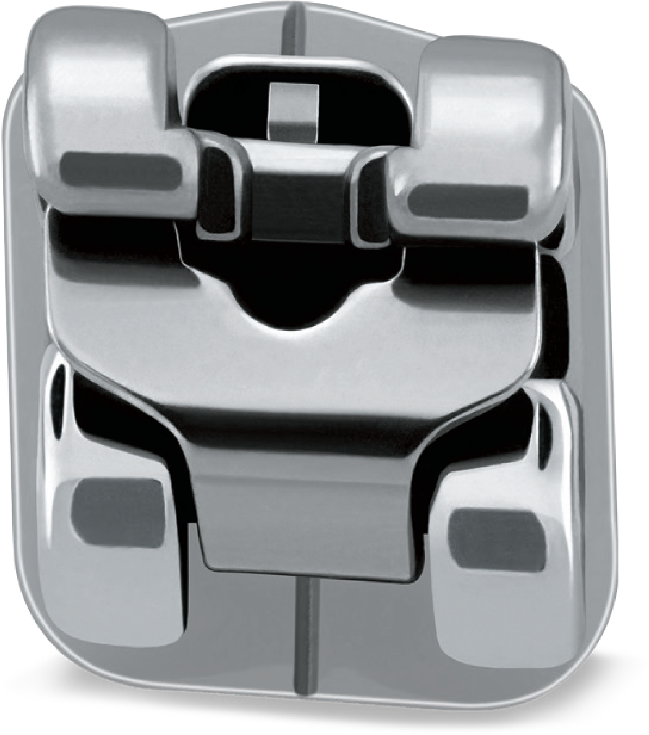 Active Self Ligating Metal Brackets - Self Ligating Bracket Png (1387x1579), Png Download