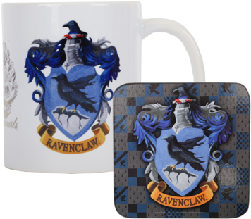 Harry Potter Coaster, Ravenclaw Crest (422x480), Png Download