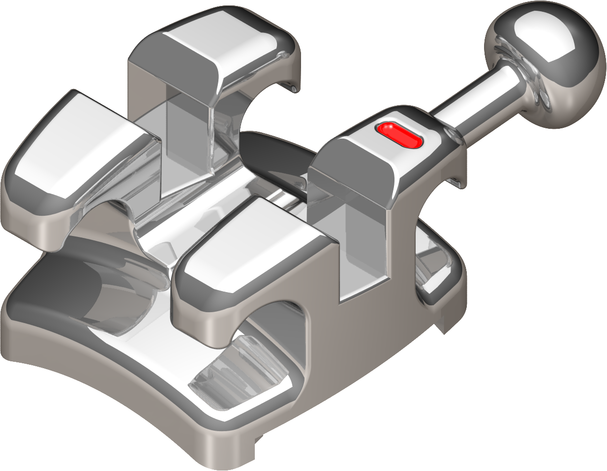 Quantum Brackets - Brackets In Orthodontics (1234x958), Png Download