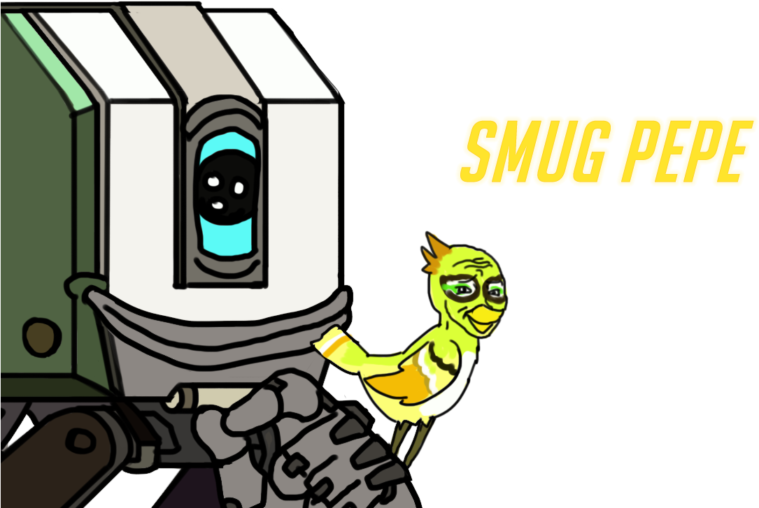 292kib, 1200x800, Bastion - Overwatch Pepe (1200x800), Png Download