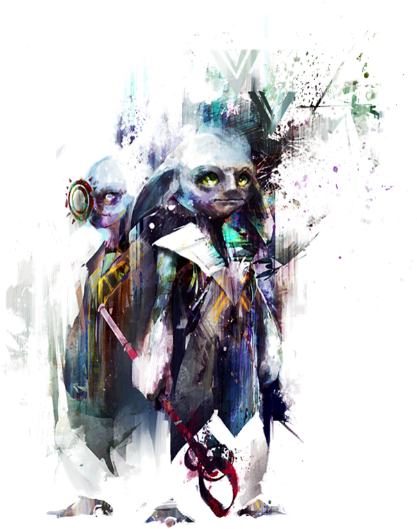 Asura - Guild Wars 2 Asura Art (676x900), Png Download