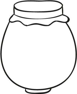 Mermelade Jar Doodle Vector - Dibujo De Frasco De Mermelada | Full Size PNG  Download | SeekPNG