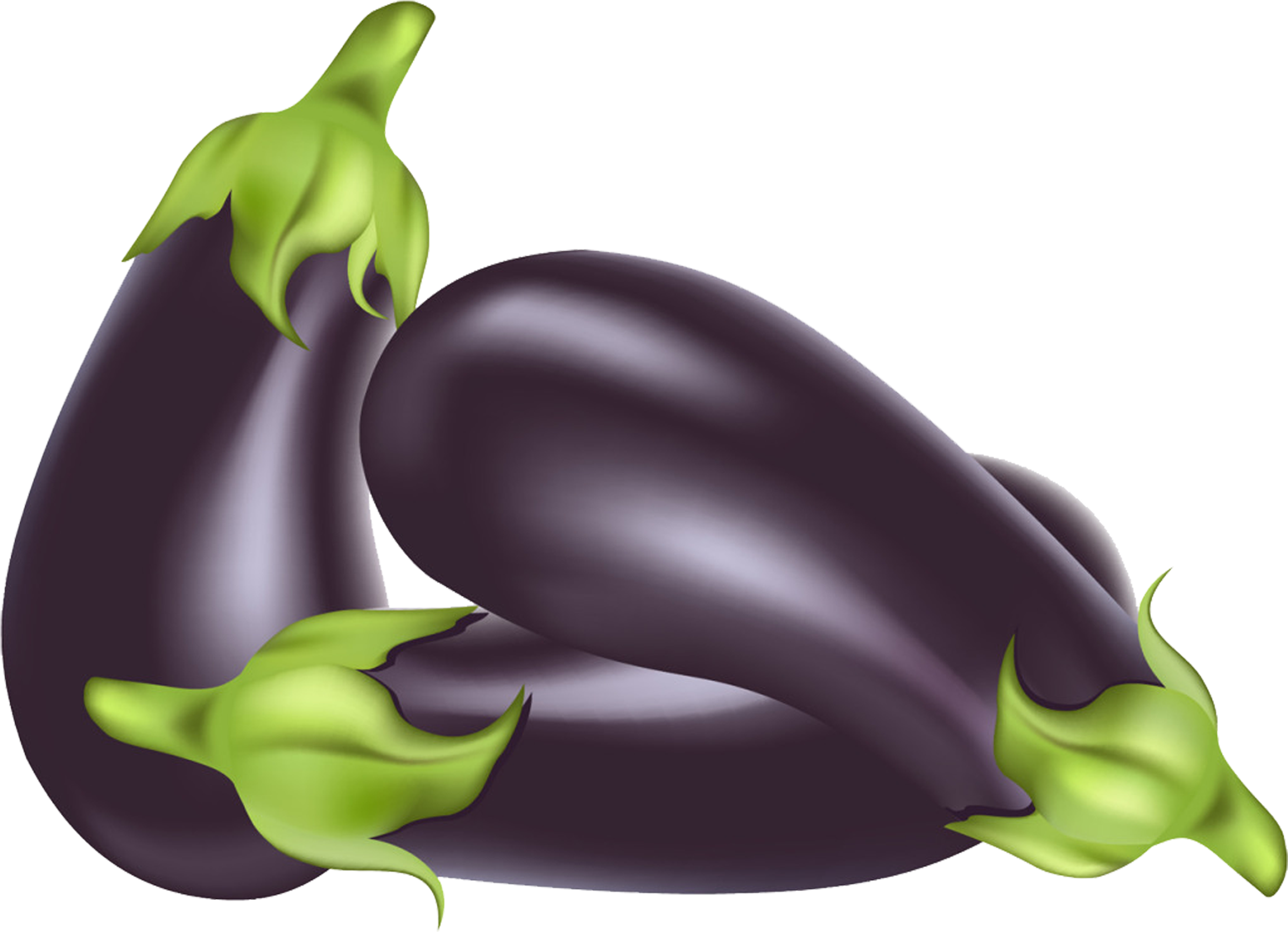 Eggplant - Eggplants Clipart (500x362), Png Download