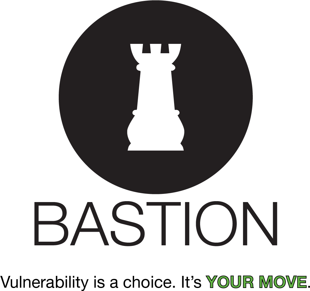 Bastionlogo Final All Black Border - Mcdonalds Doraemon (1027x977), Png Download
