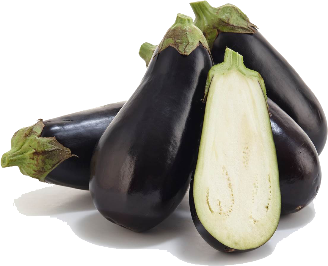 Fresh Eggplant (1200x1200), Png Download