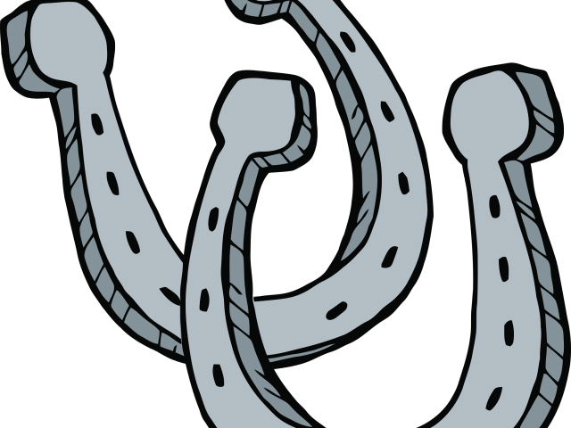 Horseshoe Clipart Cute - Horse Shoe Clip Art (640x480), Png Download