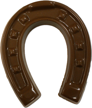 Horse Shoe - Chocolate (500x500), Png Download